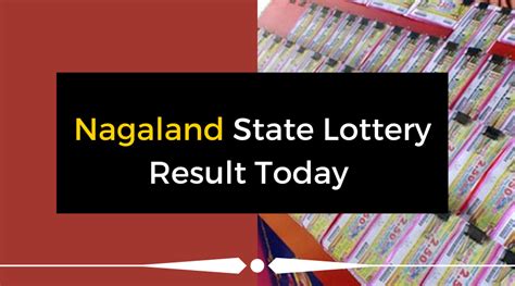 lottery result today